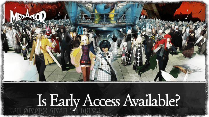 Metaphor ReFantazio - Early Access Banner