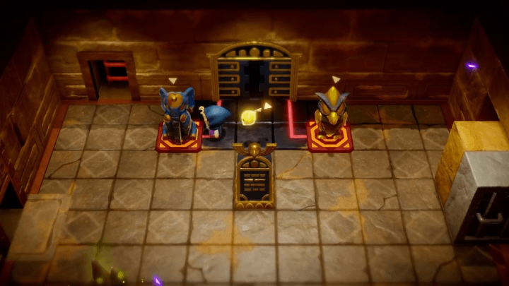 The Legend of Zelda Echoes of Wisdom (EoW) Travel to the Waypoint With Entrance That Has Two Pedestals