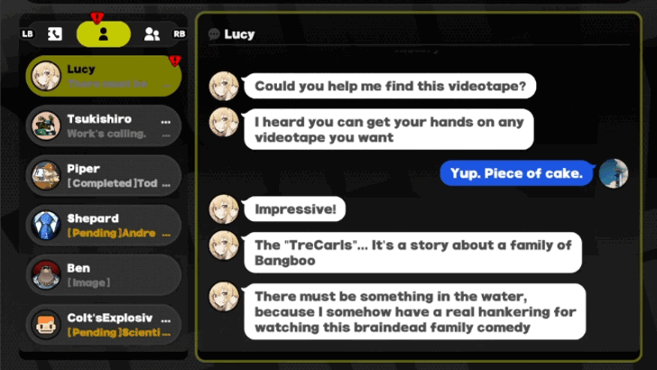 Check the DM From Lucy