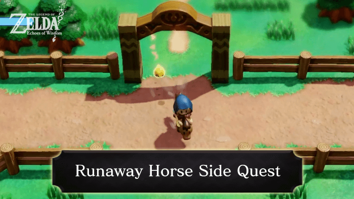 Zelda EoW - Runaway Horse Side Quest Walkthrough