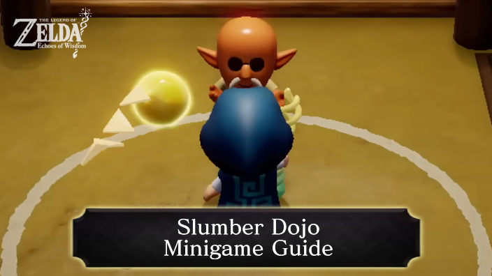 Zelda Echoes of Wisdom Slumber Dojo Minigame Guide