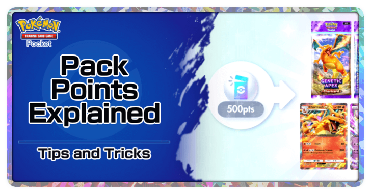 Pokemon TCG Pocket - Pack Points Explained Top Banner
