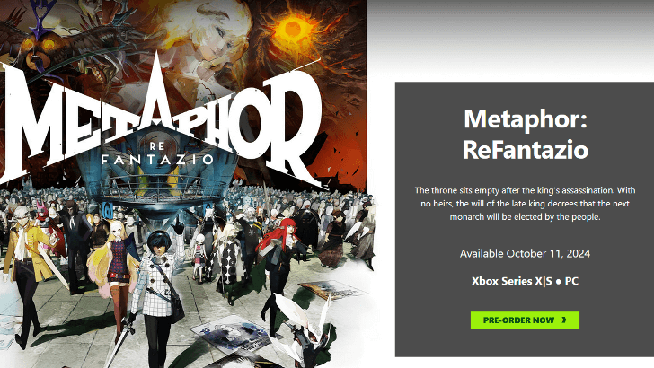 Metaphor ReFantazio - Xbox Platform