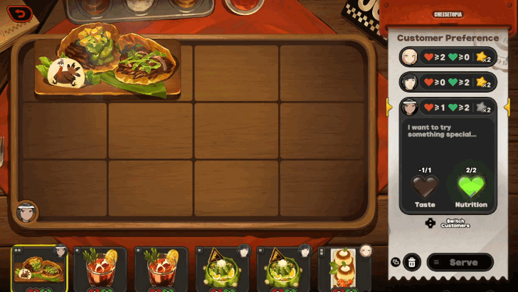 Serve and Cook in the Diner