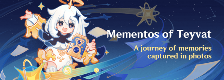 Genshin Impact - Mementos of Teyvat Photo-Taking Event