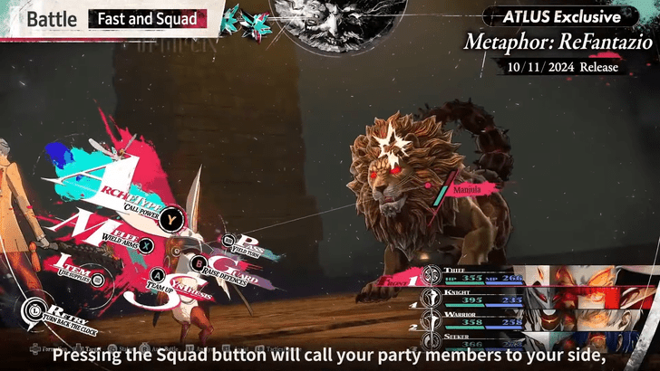 Metaphor ReFantazio - Xbox Gameplay