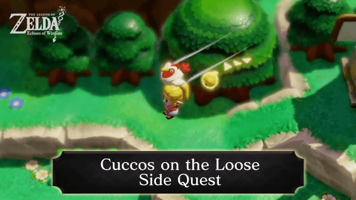 Zelda EoW - Cuccos on the Loose Side Quest Walkthrough