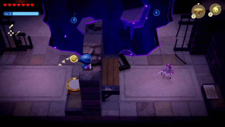 jumping over the wall with Trampoline