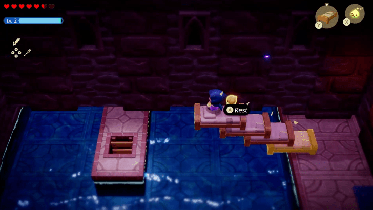 crossing the water with beds