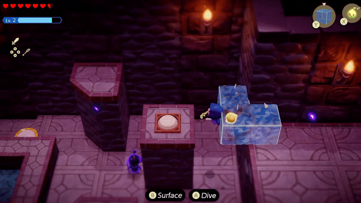 reaching the pressure plate with water blocks