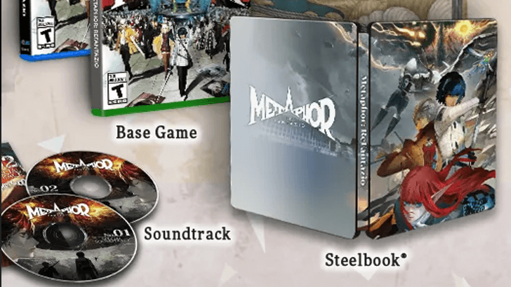 Metaphor ReFantazio - Steelbook