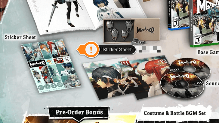 Metaphor ReFantazio - Sticker Sheet