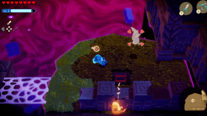 ladder that leads to Faron Temple