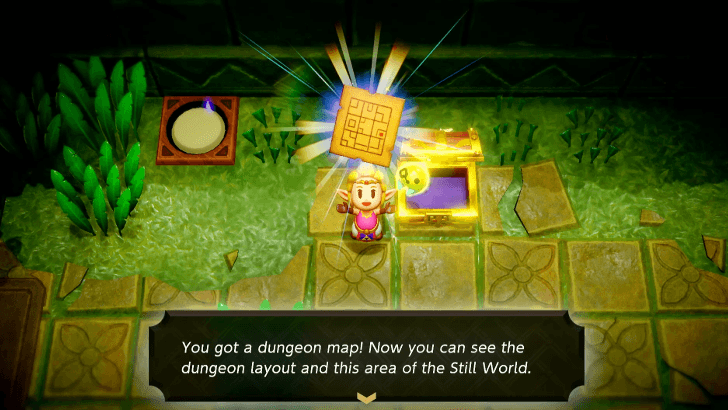 Faron Temple dungeon map obtained
