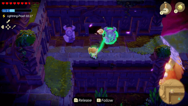 moving Armos statue from the door