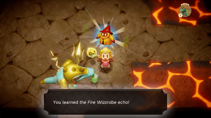 Defeat the Fire Wizzrobe