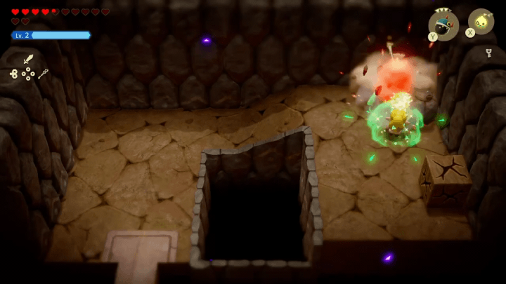 Break the upper right blocks