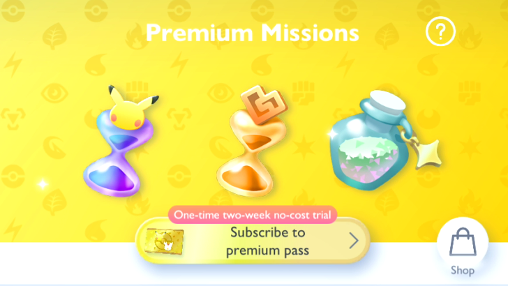 Pokemon TCG Pocket - Premium Missions