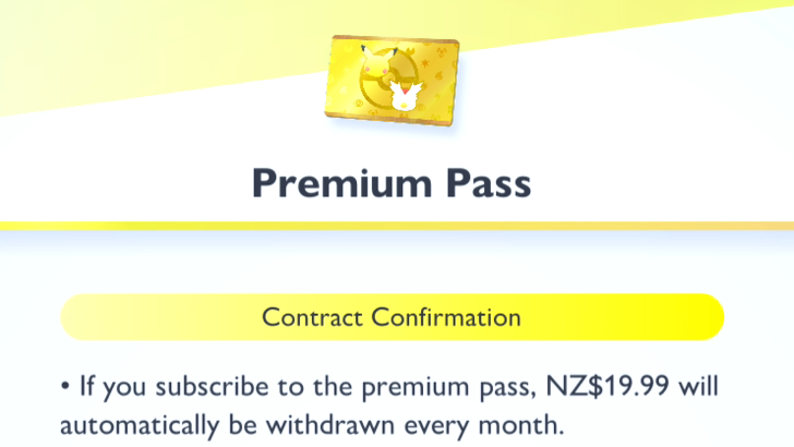 Pokemon TCG Pocket - Premium Pass Cost
