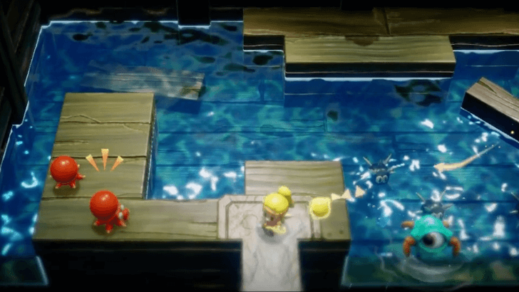 Go Through the Flooded Room