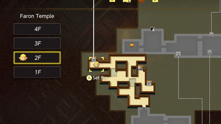 Faron Temple dark room map