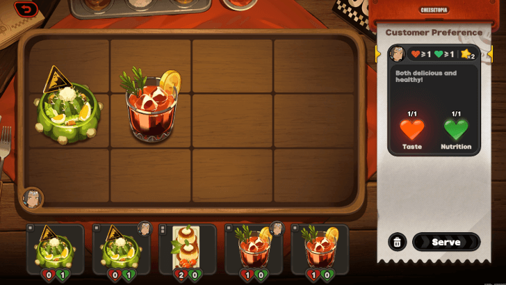 Cheesetopia Meal Combination Stage 1