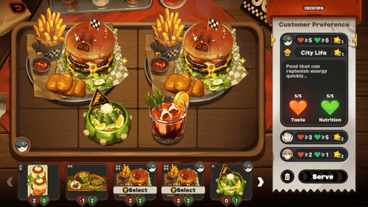 Cheesetopia Meal Combination Stage 5 Customer 1 - Lighter