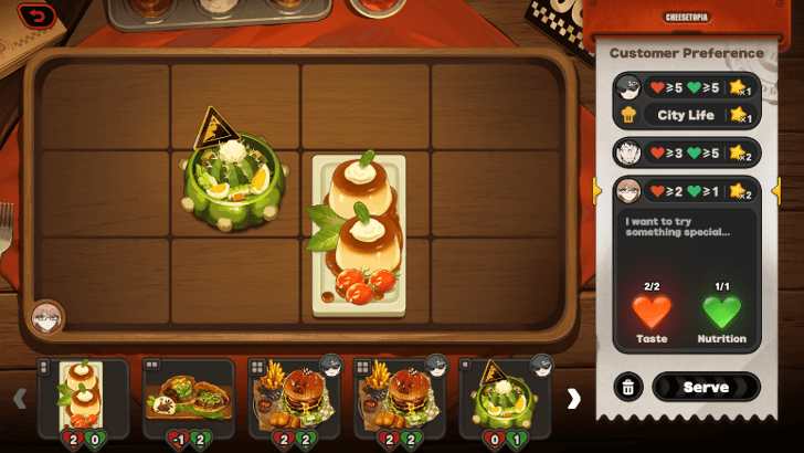 Cheesetopia Meal Combination Stage 5 Customer 3