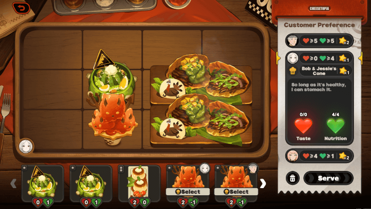 Cheesetopia Meal Combination Stage 7 Customer 2