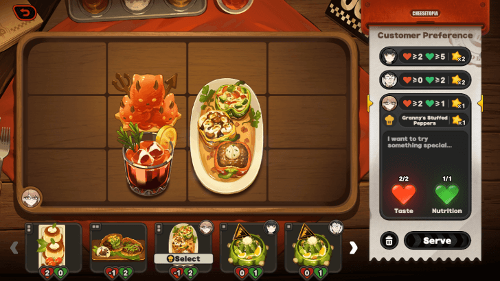 Cheesetopia Meal Combination Stage 6 Customer 3