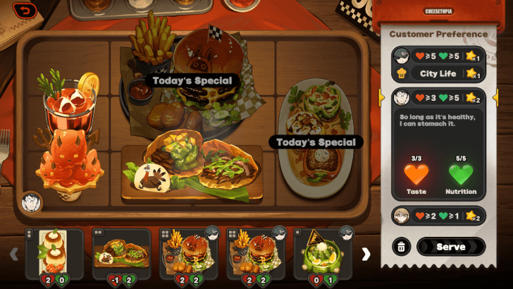 Cheesetopia Meal Combination Stage 5 Customer 2