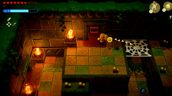 ladder to the third locked door