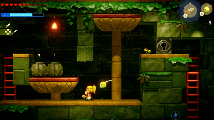 reaching the locked door