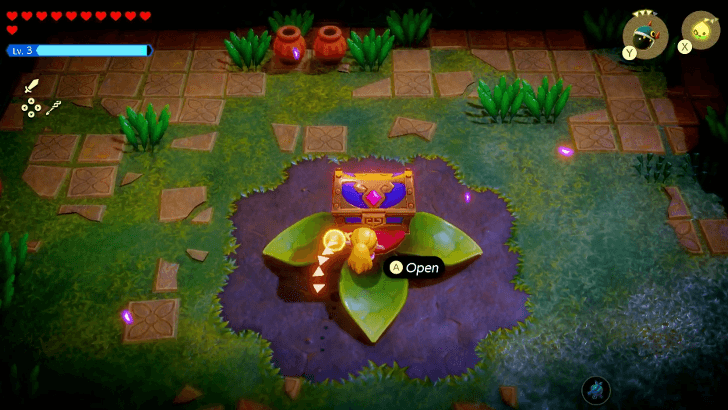 large chest after defeating the Four-Headed Plant miniboss