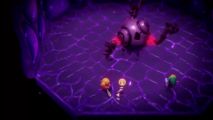 Continue until you reach the pit