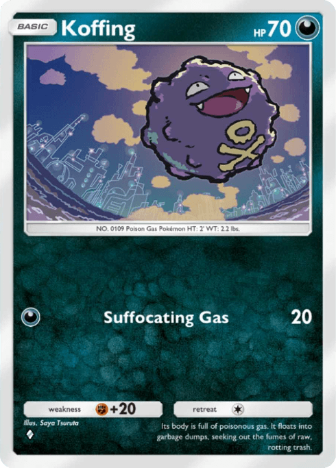 Pokemon TCG Pocket - A1 176 Koffing