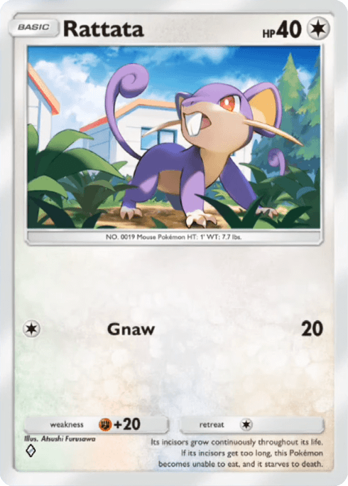 Pokemon TCG Pocket - A1 189 Rattata