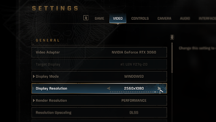 Space Marine 2 - Display Resolution