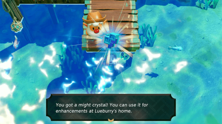 Might Crystal overworld location