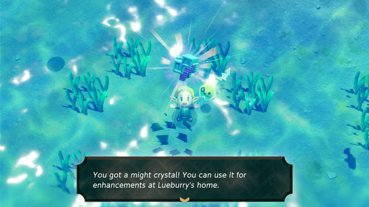 Might Crystal overworld location