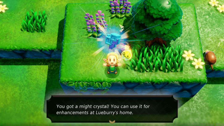 Might Crystal overworld location