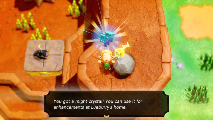 Might Crystal overworld location