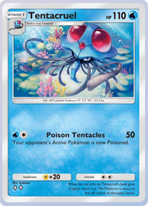 Pokemon TCG Pocket - A1 063 Tentacruel