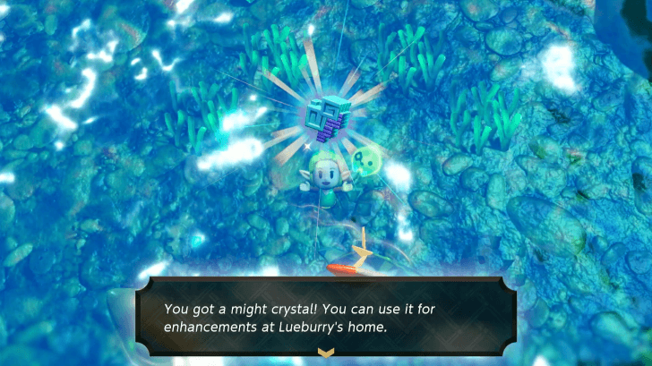 Might Crystal overworld location