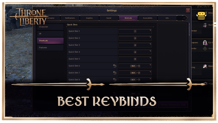 Throne and Liberty - Best Keybinds