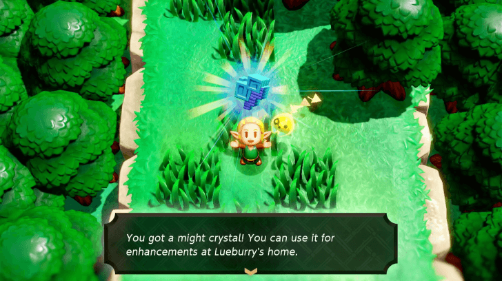 Might Crystal overworld location