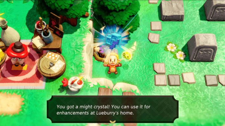 Might Crystal overworld location