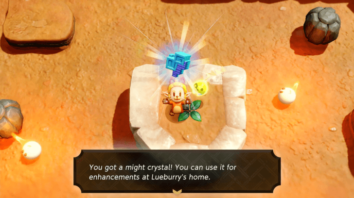 Might Crystal overworld location