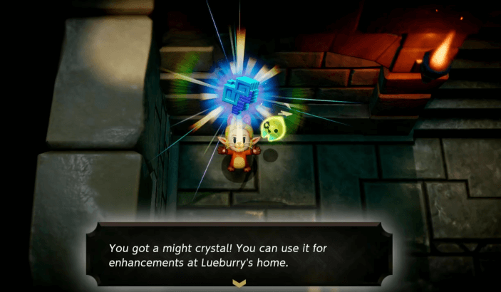 Might Crystal overworld location