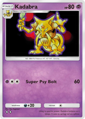 Pokemon TCG Pocket - A1 116 Kadabra